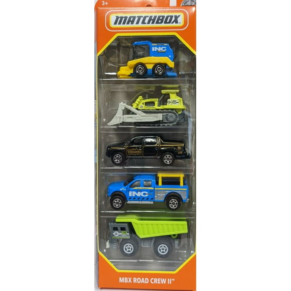 Mattel Matchbox  On A Mission 2er-Pack Auswahl an Truck-Auto-Helikopte-Plan 